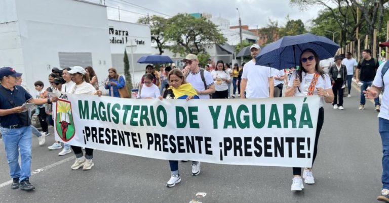 Docentes de Neiva se movilizan para exigir garantías en acceso a la salud